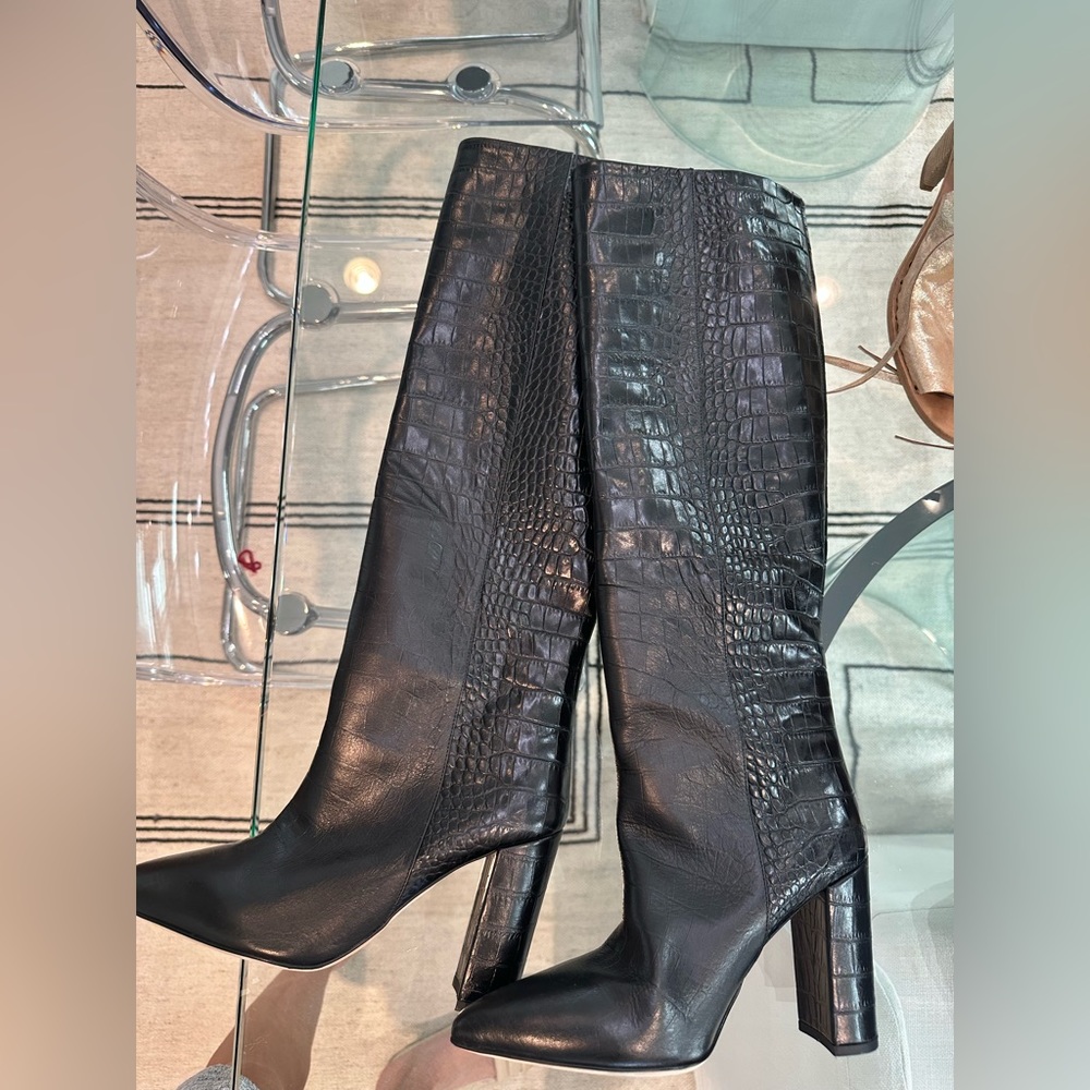 Paris Texas Block Heel Boot 38.5